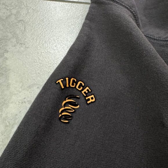 VTG Disney Tigger Winnie The Pooh Grey Crewneck Sweater Size XXL Vintage Fade - Picture 7 of 8